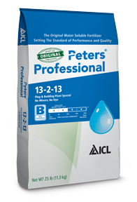 Peters Professional 13-2-13, Plug and Bedding Plant Special / No Minors